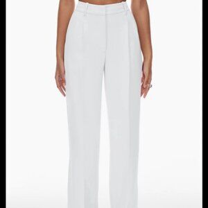 Aritzia Effortless Cropped Pant - Frozen Gray 2 (Brand New)